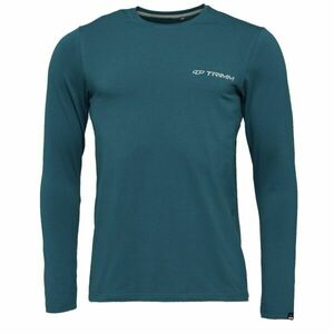 TRIMM BRAVE Pánské tričko s dlouhým rukávem, tyrkysová, velikost obraz