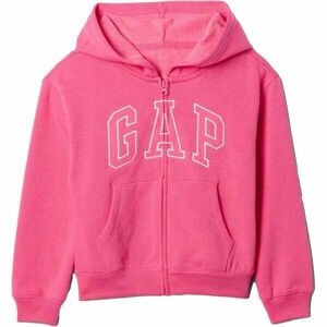 GAP V-BAS HERITAGE FZ Dívčí mikina, růžová, velikost obraz