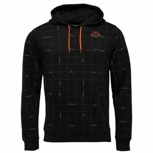 Kappa LOGO IVABE Pánská mikina, černá, velikost obraz