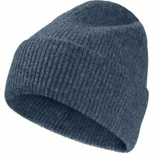 Jack Wolfskin FUZZY BEANIE Unisex zimní čepice, modrá, velikost obraz