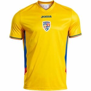 Joma FED. FUTBOL RUMANÍA REPLICA OPT H SHORT SLEEVE T-SHIRT Dětské fotbalové tričko, žlutá, velikost XXXXS obraz