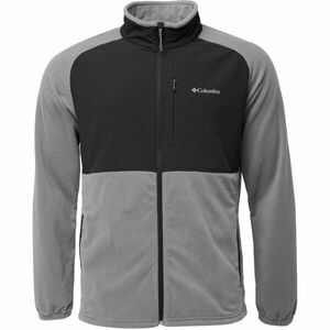 Columbia SAGE PEAK FULL ZIP FLEECE Pánská bunda, šedá, velikost obraz