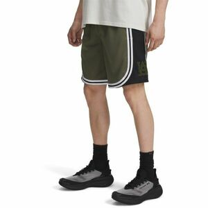 Under Armour COURTSIDE SHORT Pánské šortky, khaki, velikost L obraz