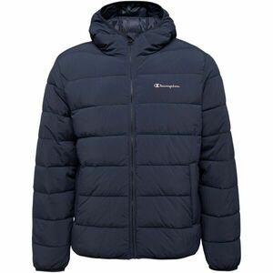 Champion HOODED Pánská zimní bunda, tmavě modrá, velikost obraz