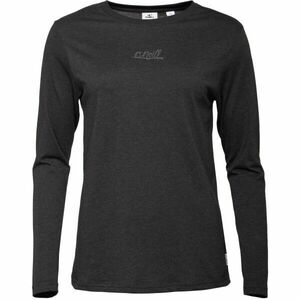 O'Neill ESSENTIALS SCRIPT L/SLV Dámské tričko s dlouhým rukávem, černá, velikost obraz