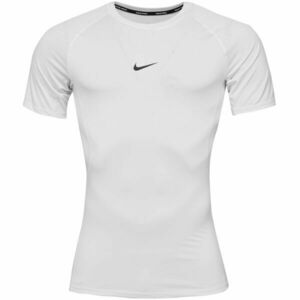 Nike M NP DF TIGHT TOP SS Pánské tréninkové tričko, bílá, velikost obraz