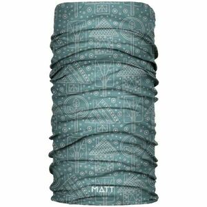 Matt COOLMAX ECO Dětský nákrčník, tmavě zelená, velikost obraz