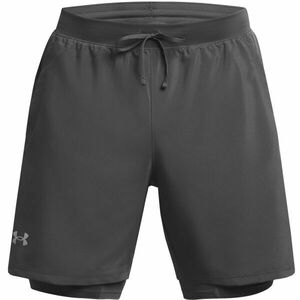 Under Armour LAUNCH 7'' Pánské kraťasy, šedá, velikost S obraz