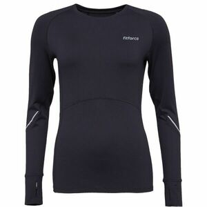 Fitforce TURDELA Dámské běžecké triko, černá, velikost obraz