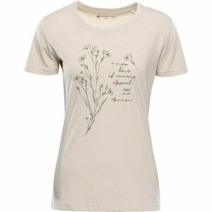 ALPINE PRO TERMESA 3 Dámské triko, béžová, velikost obraz