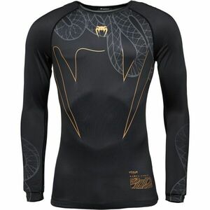 Venum SERPENTI LONG SLEEVE RASHGUARD Kompresní triko, černá, velikost obraz
