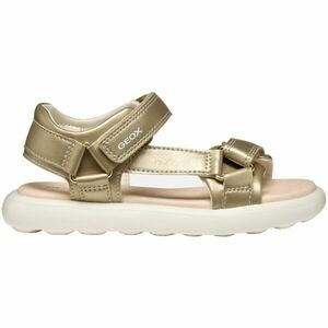 Geox J SANDAL PUFFYPOP Dívčí sandály, zlatá, velikost obraz