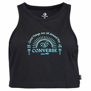 Converse GOOD VIBES Dámský top, černá, velikost obraz