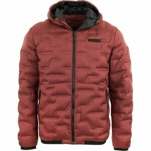 ALPINE PRO LOOB Pánská zimní bunda, vínová, velikost obraz