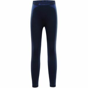 ALPINE PRO LENTO Dětské funkční spodní kalhoty, tmavě modrá, velikost obraz