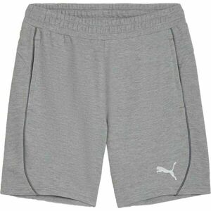 Puma TEAMFINAL CASUALS SHORTS Pánské sportovní kraťasy, šedá, velikost obraz