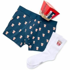 CELIO XMIBONODLE Set boxerek a ponožek, tmavě modrá, velikost obraz
