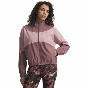 Under Armour RIVAL WOVEN JACKET Dámská bunda, vínová, velikost obraz