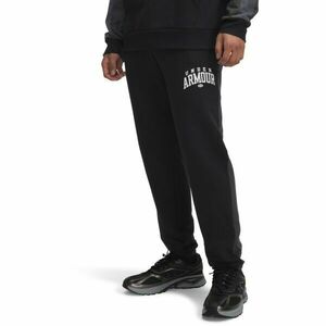 Under Armour RIVAL FLEECE COLORBLOCK Pánské tepláky, černá, velikost obraz