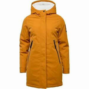 LOAP NABRA Dámský kabát, žlutá, velikost obraz