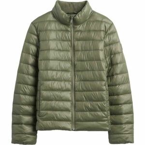 GAP V-FRCH LOGO LW PUFFER JKT Dámská prošívaná bunda, zelená, velikost obraz