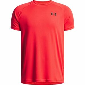 Under Armour TECH 2.0 Chlapecké sportovní triko, červená, velikost M obraz