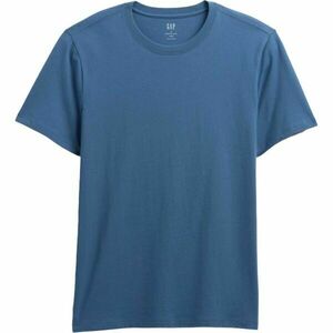 GAP V-EVERYDAY SOFT CREW - SOLID Pánské tričko, modrá, velikost obraz