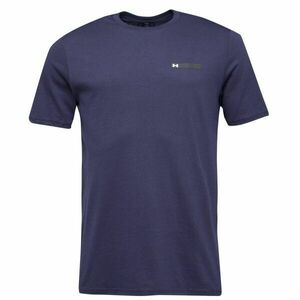 Under Armour STRIP LOGO Pánské triko, tmavě modrá, velikost L obraz