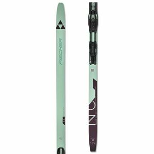 Fischer MYSTIQUE EF SET + BDG CONTROL STEP Dámské běžky s podporou stoupání, tyrkysová, velikost obraz