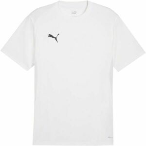 Puma TEAMGOAL JERSEY Pánské sportovní triko, bílá, velikost obraz