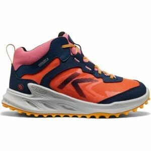 Keen ZIONIC MID WP YOUTH Dětská outdoorová obuv, oranžová, velikost 35 obraz