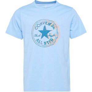 Converse ONLY ONE TEE Pánské tričko, světle modrá, velikost obraz