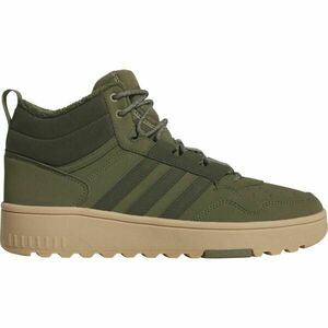 adidas HOOPS 4.0 MID WINTERIZED Pánské zimní tenisky, zelená, velikost 46 obraz