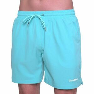 GymBeam LAGOON Pánské koupací šortky, světle modrá, velikost obraz