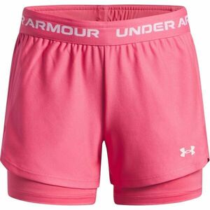 Under Armour TECH PLAY UP 2N1 SHORT Dívčí šortky, růžová, velikost XL obraz