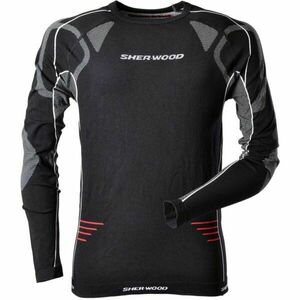 SHERWOOD COMFORT COMPRESSION SR Triko s dlouhým rukávem, černá, velikost obraz