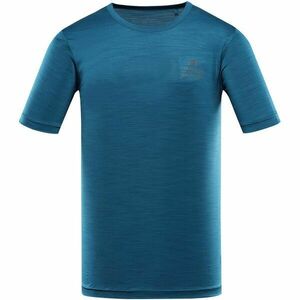 ALPINE PRO BASIK Pánské sportovní triko, modrá, velikost obraz