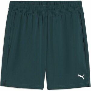 Puma M TAD ESSENTIALS 7 WOVEN SHORT Pánské sportovní kraťasy, tmavě zelená, velikost obraz