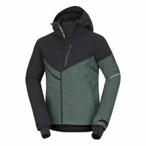 Northfinder BALINT Pánská lyžařská bunda, tmavě zelená, velikost obraz