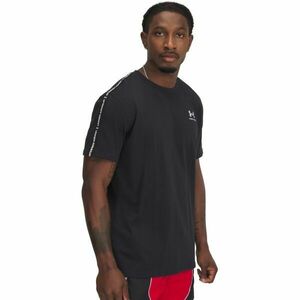 Under Armour ICON HEAVYWEIGHT TEE Pánské triko, černá, velikost M obraz