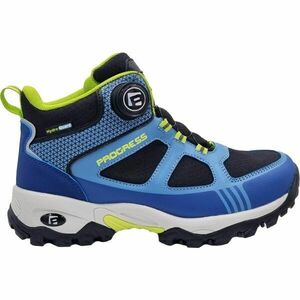 PROGRESS TREK MID WP Juniorské boty s membránou, černá, velikost obraz