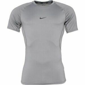 Nike M NP DF TIGHT TOP SS Pánské tréninkové tričko, šedá, velikost obraz