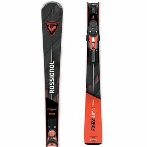 Rossignol FORZA 60' TI KONECT + NX 12 KONECT GW Unisex sjezdové lyže, černá, velikost obraz