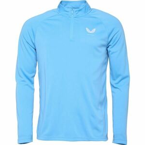 CASTORE 1/4 ZIP LS TOP Pánská sportovní mikina, světle modrá, velikost obraz