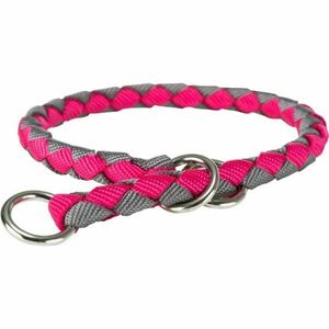 TRIXIE CAVO COLLAR S-M Polostahovací obojek, růžová, velikost obraz