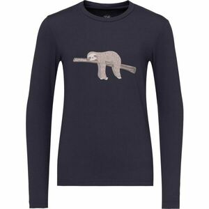 Klimatex TAMBORA Dětské funkční triko s dlouhým rukávem, černá, velikost obraz