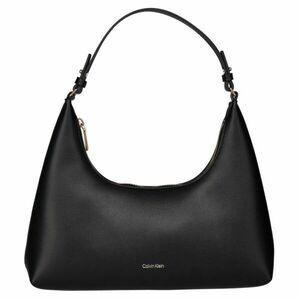 Calvin Klein FOIL LOGO SHOULDER BAG Dámská taška, černá, velikost obraz