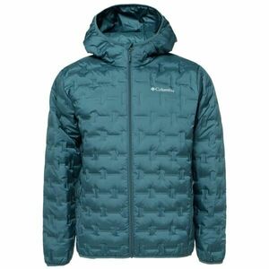 Columbia DELTA RIDGE II DOWN HOODED JACKET Pánská zimní bunda, tyrkysová, velikost obraz