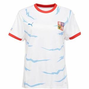 Puma CZECH HANDBALL JERSEY W AWAY Dámský sportovní dres na házenou, bílá, velikost obraz