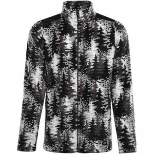 ALPINE PRO EFLIN Pánská fleecová mikina, černá, velikost obraz